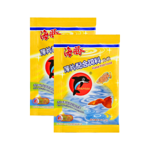 Alimento escamas para peces. Porpoise 5g x 2 unidades