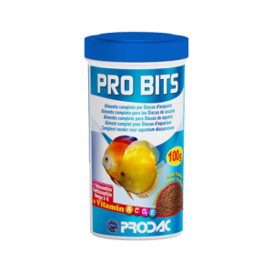 Alimento para peces disco. Prodac Pro Bits 100g