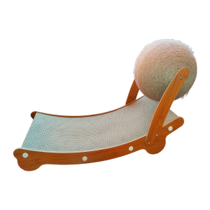 Rascador Curvo con Pelota