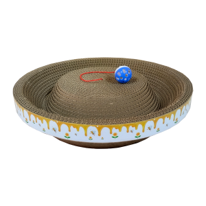 Rascador Circular con Pelota