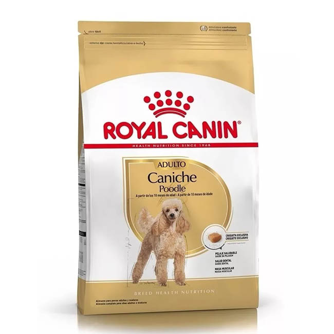 Royal Canin Caniche Adulto Alimento Seco para Perro | 1 | 3 y 7,5 kg