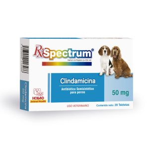 CLINDAMICINA 50 MG. 20 TABS.