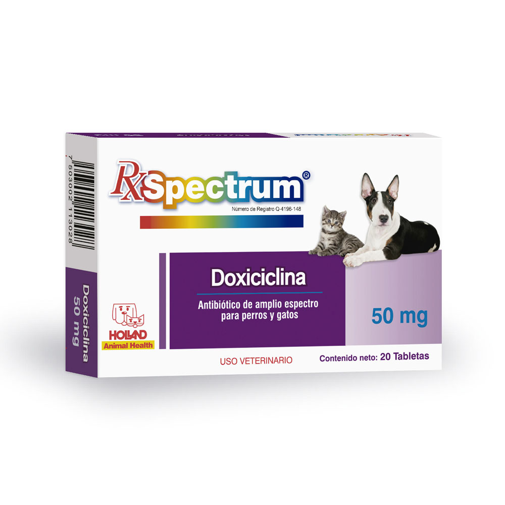 DOXICICLINA 50 MG. 20 TABS.