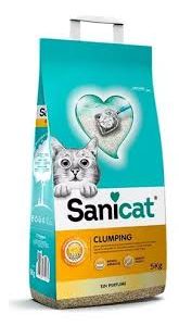 SANICAT bentonita AGLUTINANTE STRONG CLUMP BOLSA X 5 KG