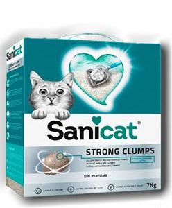 SANICAT bentonita AGLOMERANTE STRONG CLUMPS X 7 KG