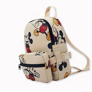 Mochila Mickey Mouse blanca