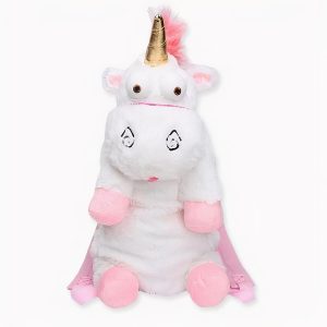 Mochila unicornio de felpa