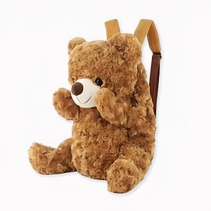 Mochila con osito de peluche para niños