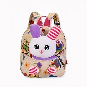 Mochila de guardería con simpático conejo