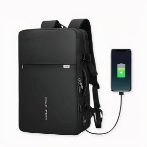 Mochila multiespacio con función antirrobo