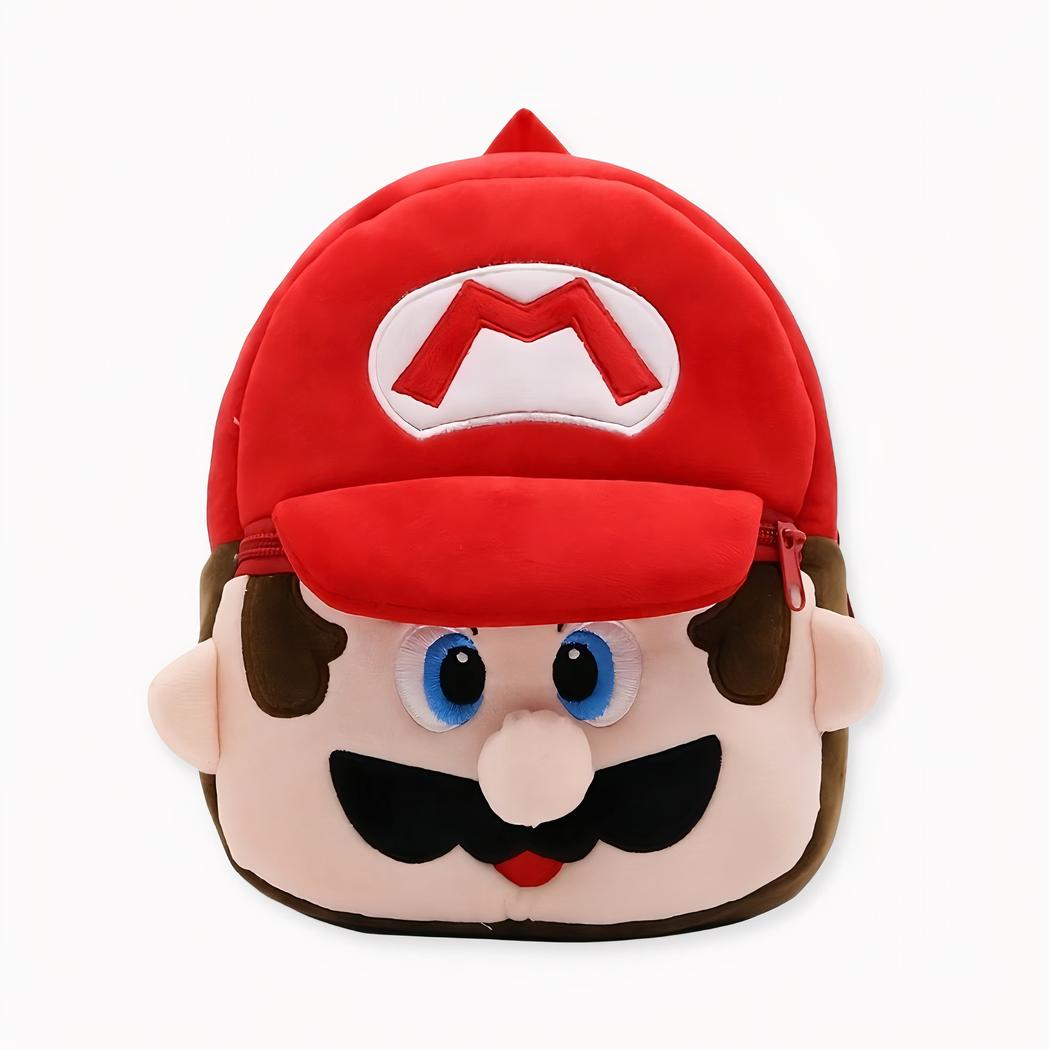 Mochila de peluche de Super Mario para niños