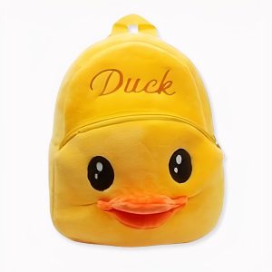 Mochila de felpa del patito amarillo