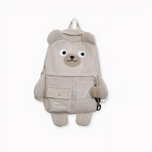 Mochila de viaje con oso kawaii