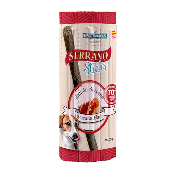 Serrano Sticks Cabanos Sabor Jamón Serrano Para Perros