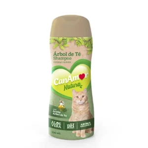 Shampoo CanAmor Natura Árbol de Té para Gatos 230 ml