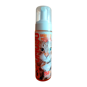 Shampoo Espumoso para Baño en Seco Gato o Perro 250ml
