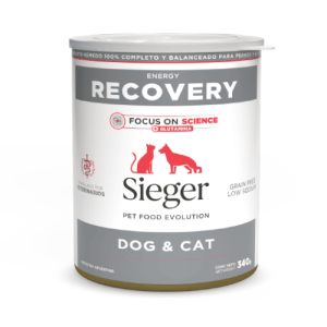 Sieger Recovery en Lata para Perro o Gato | 340 gr