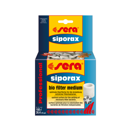 Anillos de vidrio para acuario. Sera Siporax 145g