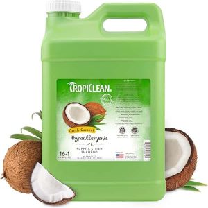 TROPICLEAN SHAMPOO GENTLE & COCONUT HYPOALLERGENIC 2.5GAL