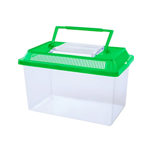 Transportadora chica para tortugas acuáticas bebes. Meadow Pet