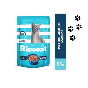 Trocitos en salsa RICOCAT sabores marinos 85g