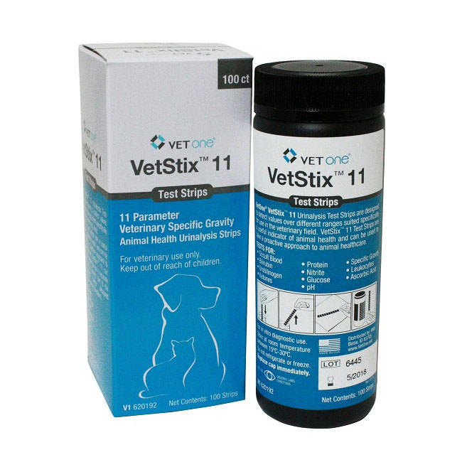 TIRAS URINARIAS 10 TEST VET ONE 100 PZ.