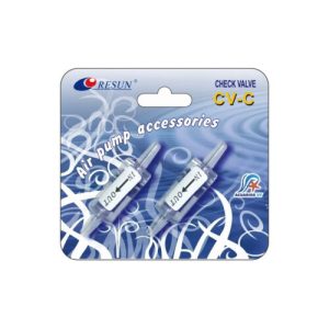 Válvula anti retorno para oxigenador de acuario. Resun CV-C