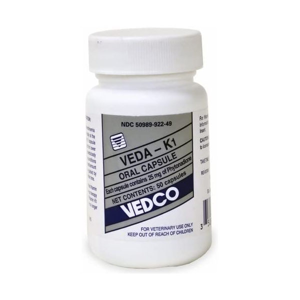 VITAMINA K1 25 MG. 50 TABS. MASTICABLE