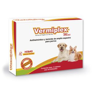 VERMIPLEX MAX 12 TABS.