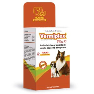 VERMIPLEX PLUS 10 KG 24 TABS.