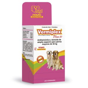 VERMIPLEX PLUS 30 C/24 TABS.