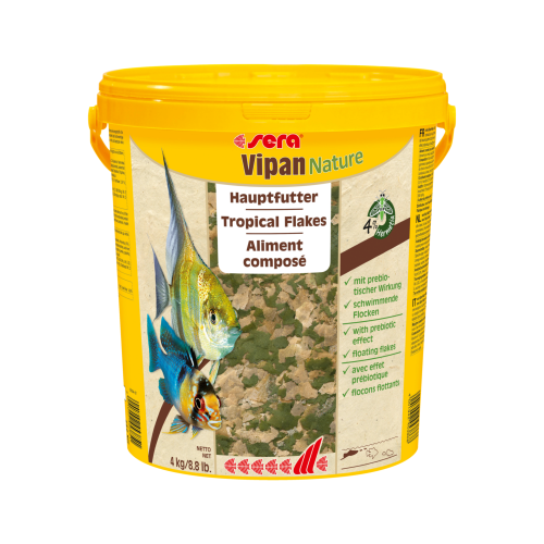 Alimento para peces tropicales. Sera Vipan Nature 4kg