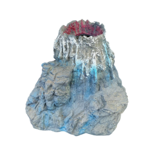 Volcán mediano. Decoración para acuario