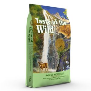 Taste of The Wild Rocky Mountain gatitos y gatos adultos_venado y salmon