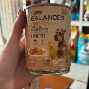 LATA BALANCED NATURAL RECIPE PERRO ADULTO CORDERO X 340 GS