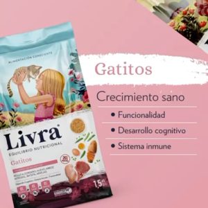 LIVRA GATITOS BEBE x 1,5 KG