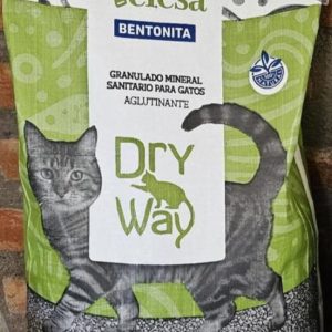 ARENA DE BENTONITA AGLUTINANTE DRYWAY LAVANDA x 12 KG