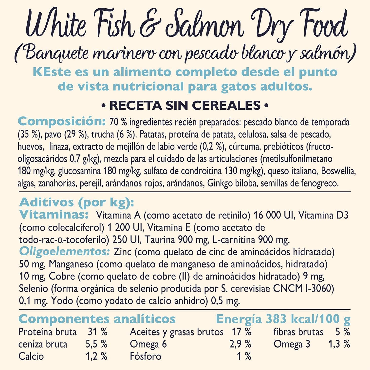Alimento seco para gatos natural Lily’s Kitchen pescado blanco y salmón 2kg - Imagen 9