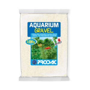 Arena fina blanca, sustrato para acuario. Prodac 2,5kg