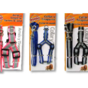 ACCESORIO PERRO BONGO ARNES Y TIRAPERRO REFLECTIVO