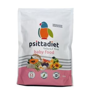 Psittadiet Papilla Baby Food – nutrición equilibrada para cría manual de psitácidas – 500 g