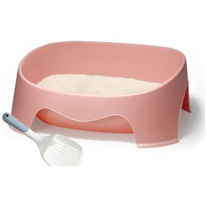 Bandeja para gatos práctica durable BPS con pala, colores surtidos