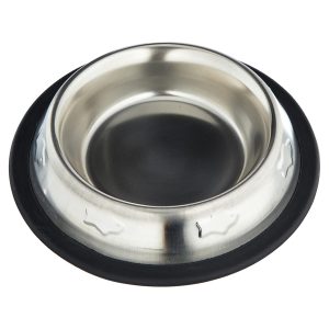 Bebedero para gatos Arquivet antideslizante de acero inoxidable 240 ml