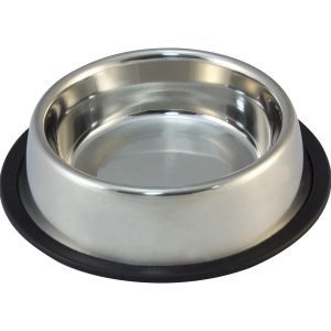 Bebedero y comedero para gatos Arquivet de acero inoxidable 450 ml