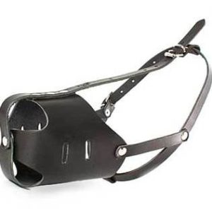 BOZAL CERRADO DE CUERO