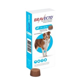 Bravecto 20 a 44kg (tableta antipulgas)