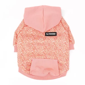 Hoodie pink Leopard