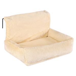 Cama para gato lionto beige para radiador estilo hamaca