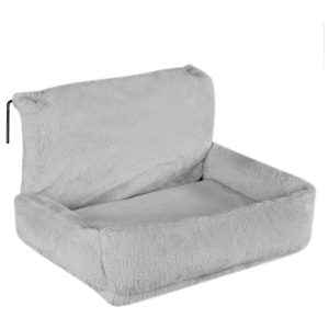 Cama para gato lionto gris para radiador tipo hamaca ajustable
