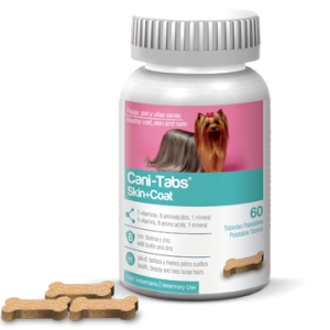 CANI TABS SKIN + COAT / 60 TABLETAS.
